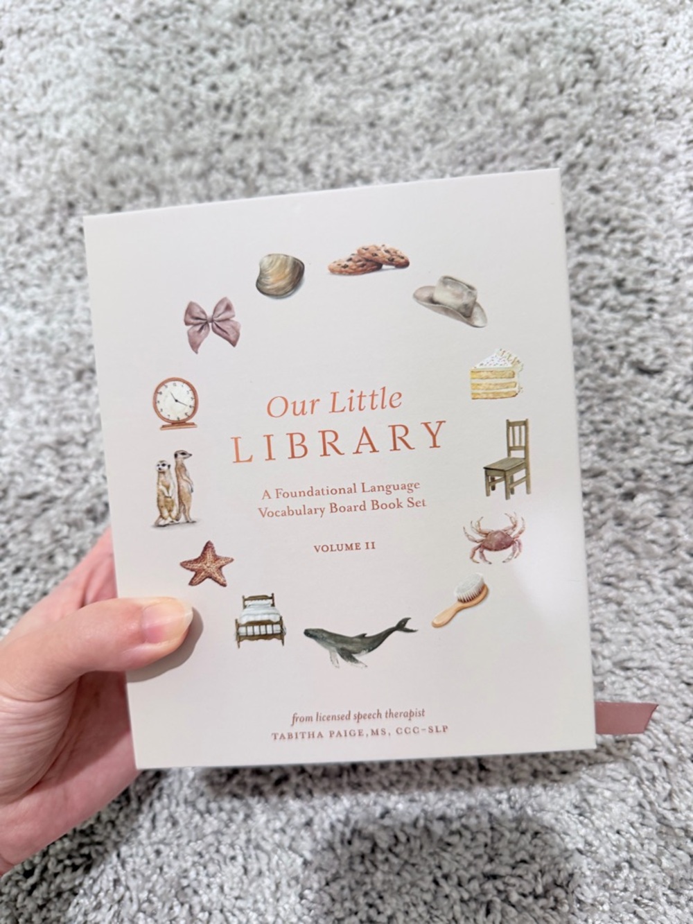 Baby books- our little library set